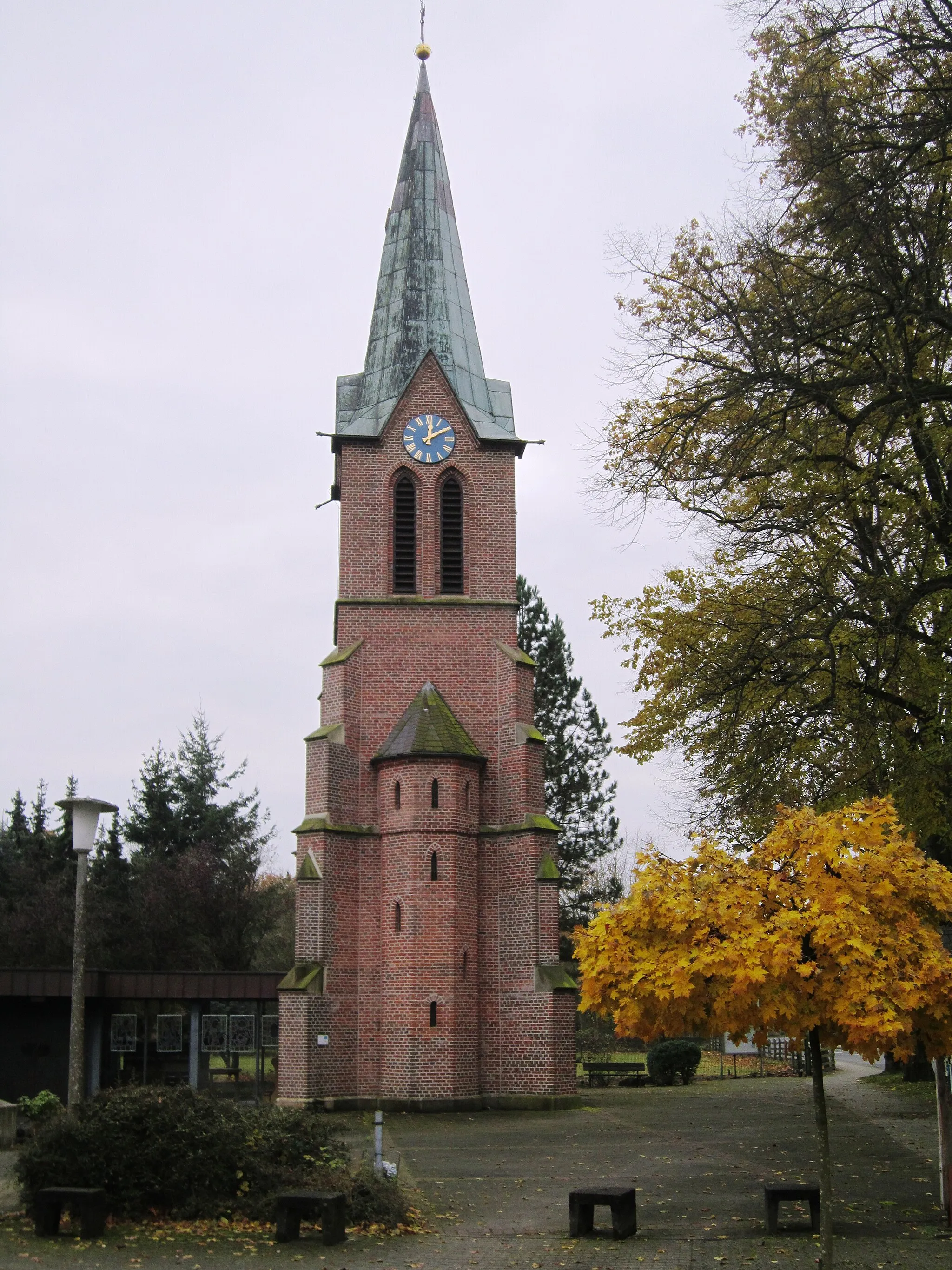 Photo showing: Kirchturm Apeldorn (Stadt Meppen)
