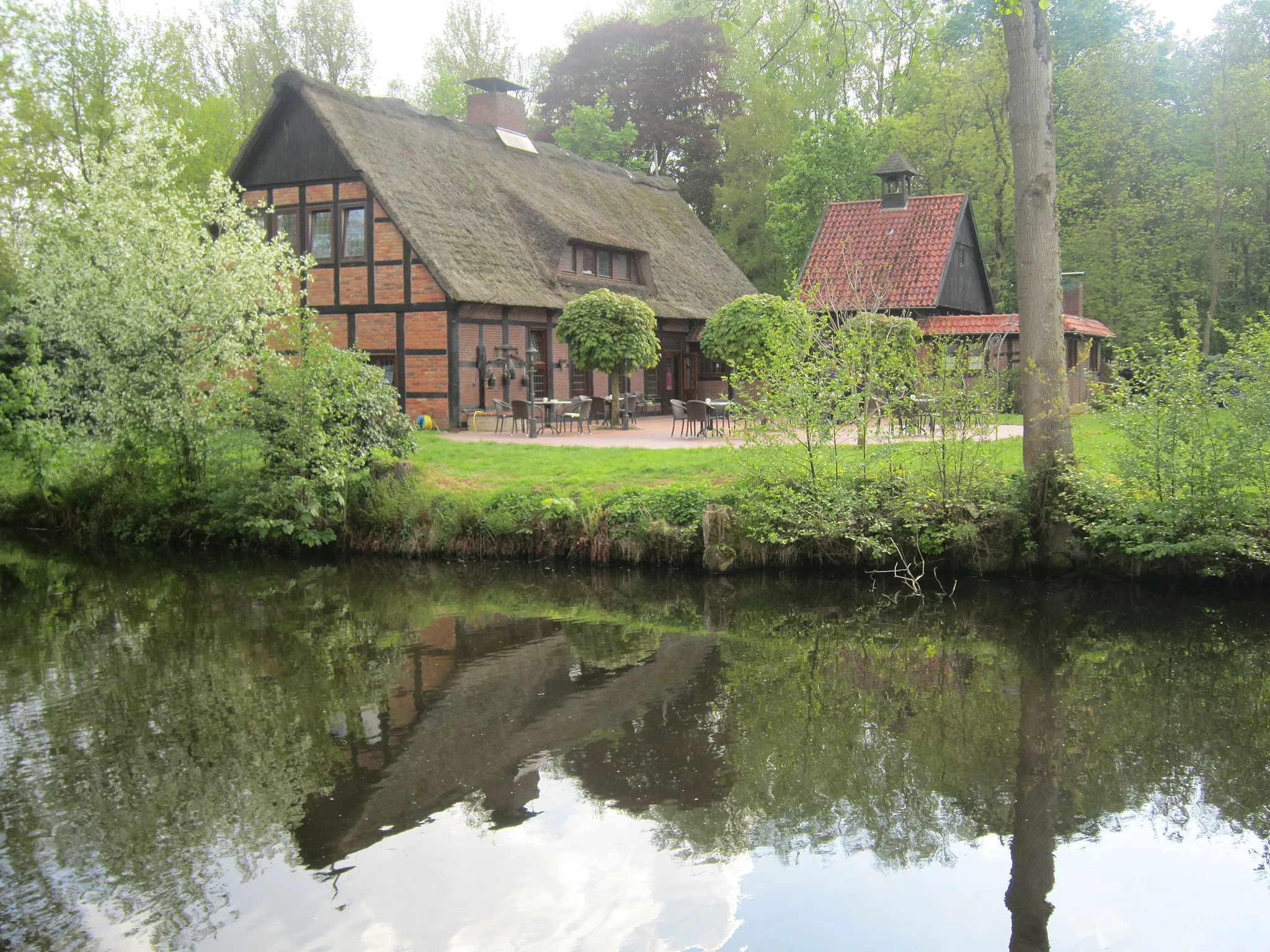 Photo showing: Stedingsmühlen manor near Molbergen (Landkreis Cloppenburg, Lower Saxony)