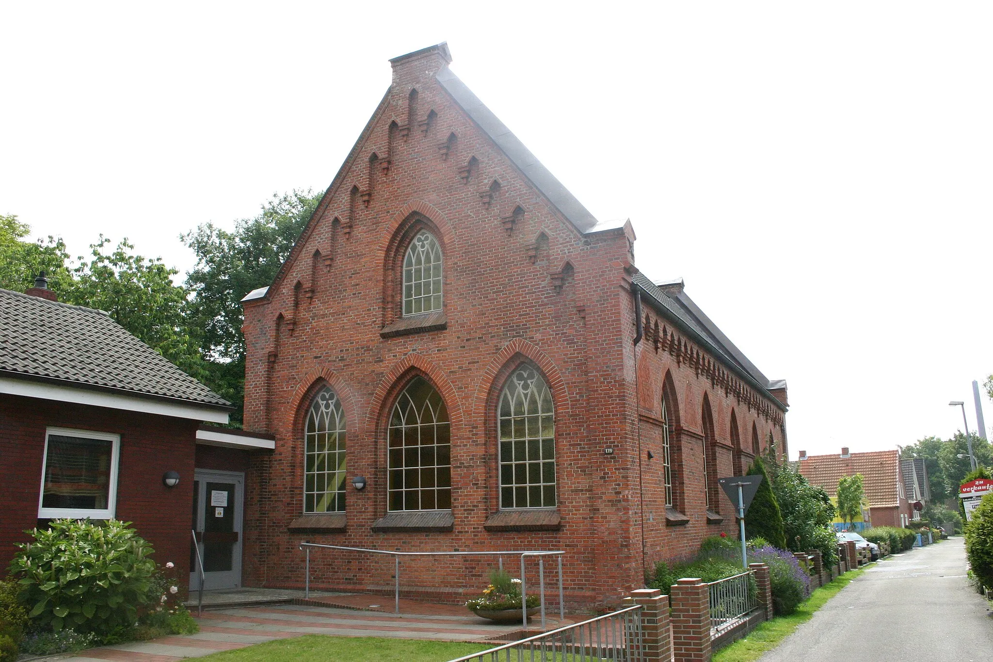 Photo showing: Historic Christ Church (bapt.) in Norden, district of Aurich, East Frisia, Germany