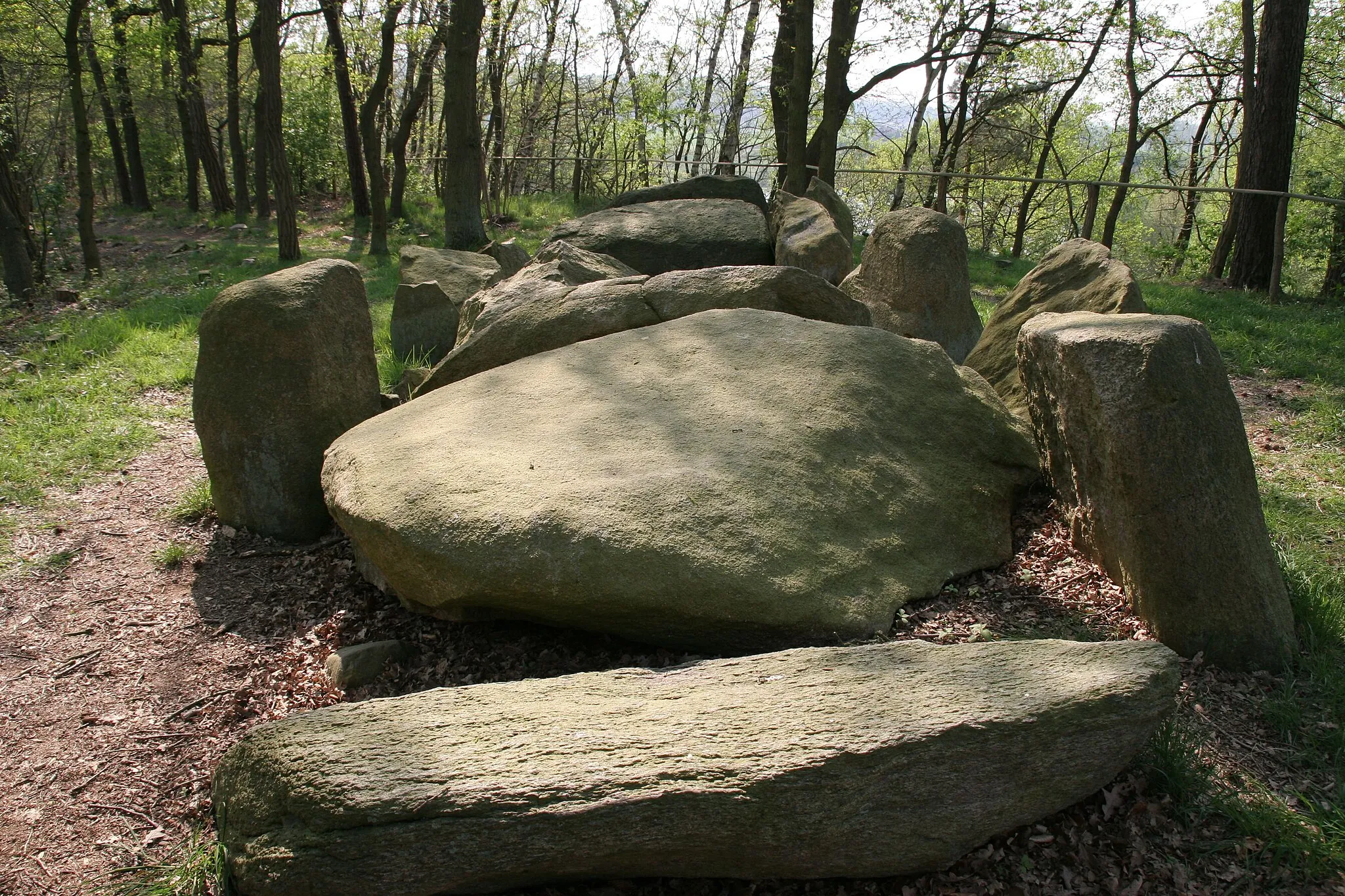 Photo showing: Venne: megalithic chambered tomb "Darpvenne II"