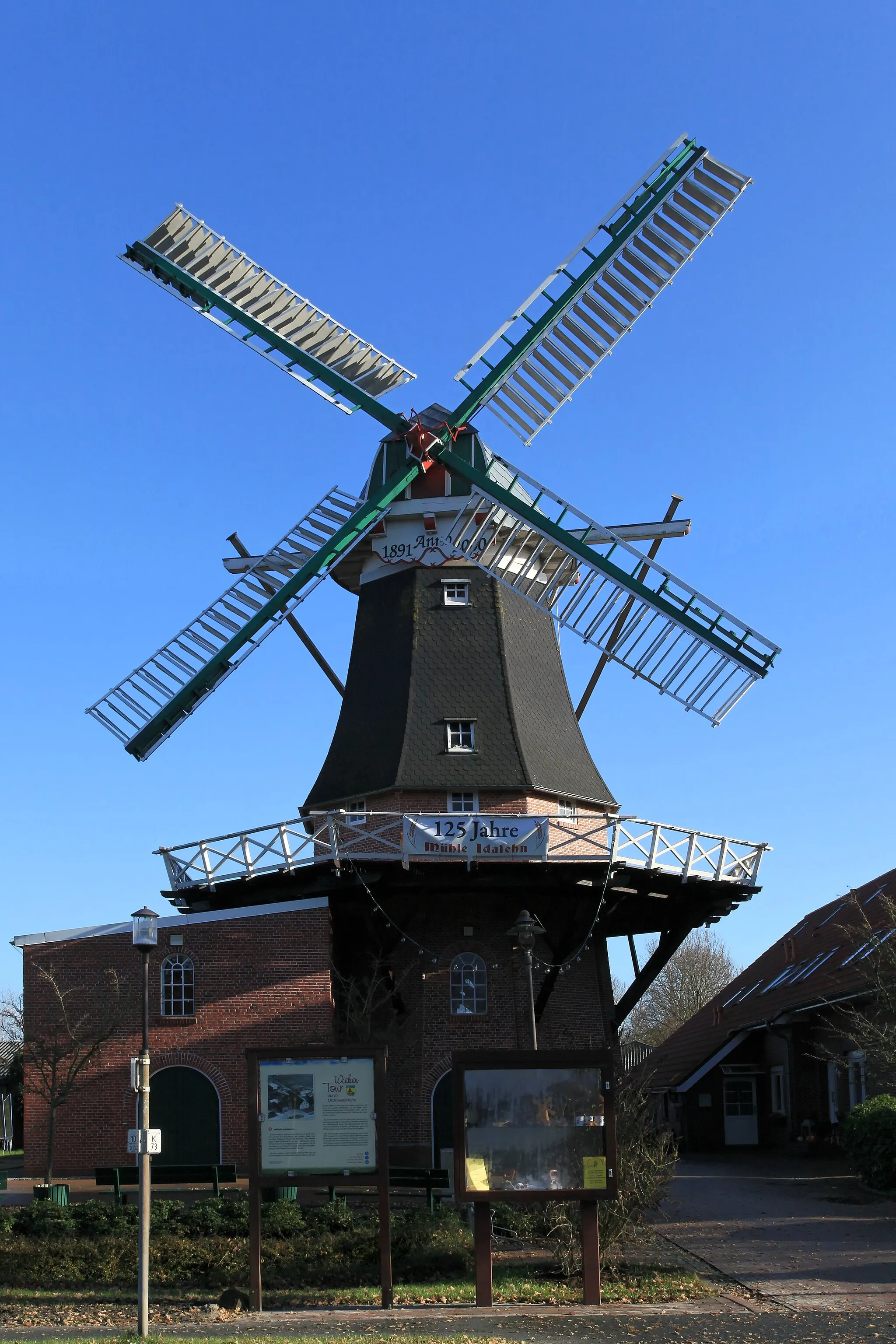 Photo showing: Windmühle Idafehn, Idafehn-Süd in Ostrhauderfehn