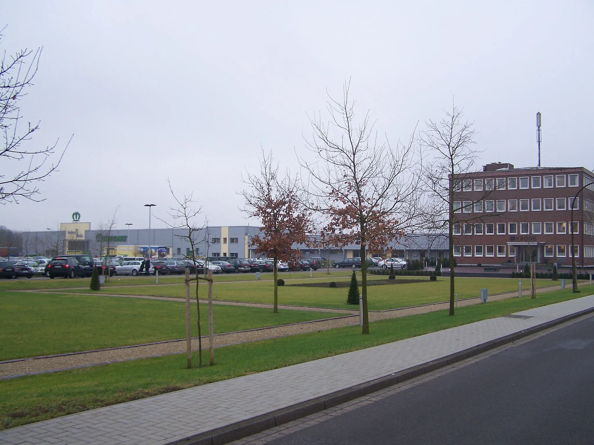 Photo showing: Landmaschinenfabrik Krone in Spelle.