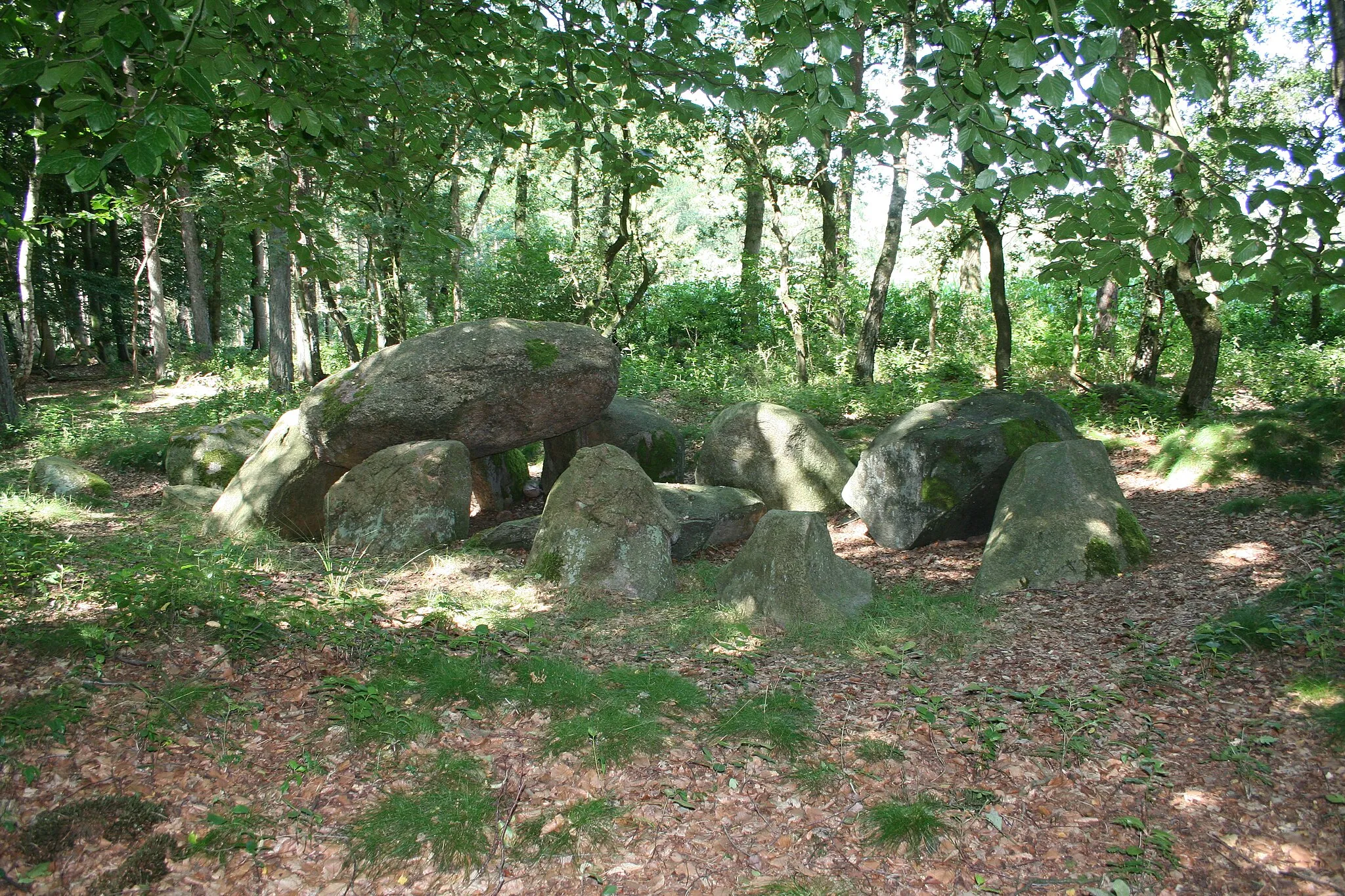 Photo showing: Megalithic tomb Mühlensteine