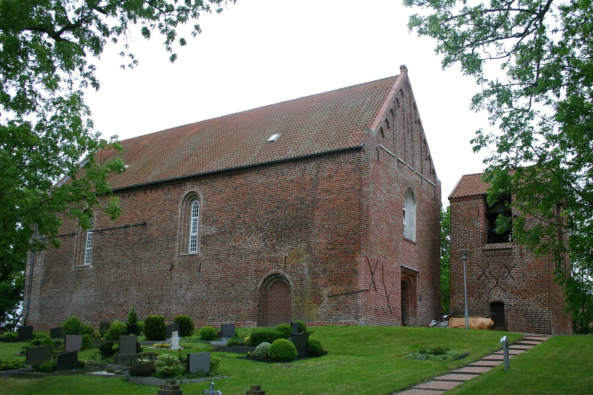 Photo showing: Historic church in Funnix, district of Wittmund, East Frisia, Germany