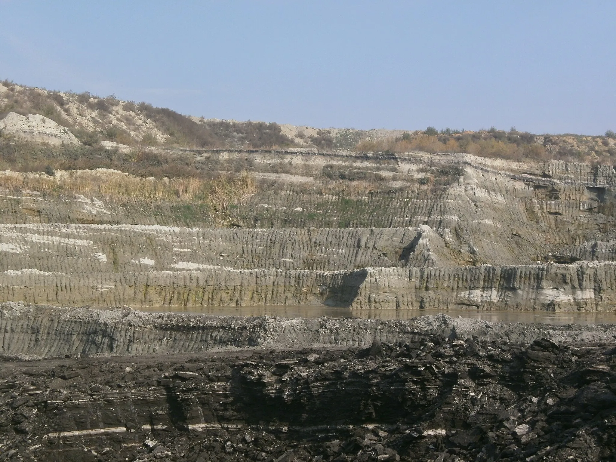 Photo showing: Coal mines in Ptolemaida