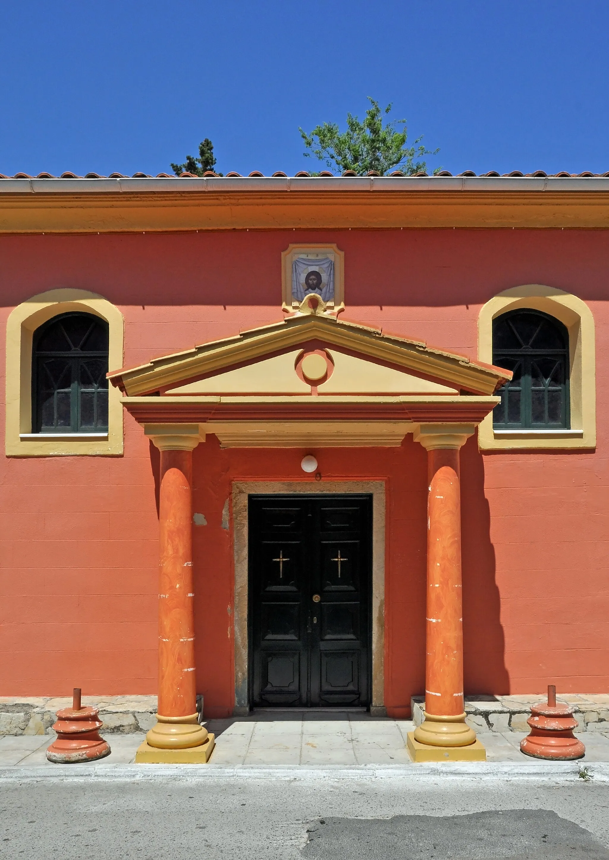Photo showing: Kontokali (Corfu, Greece): Holy Trinity Orthodox church (Agias Triados)