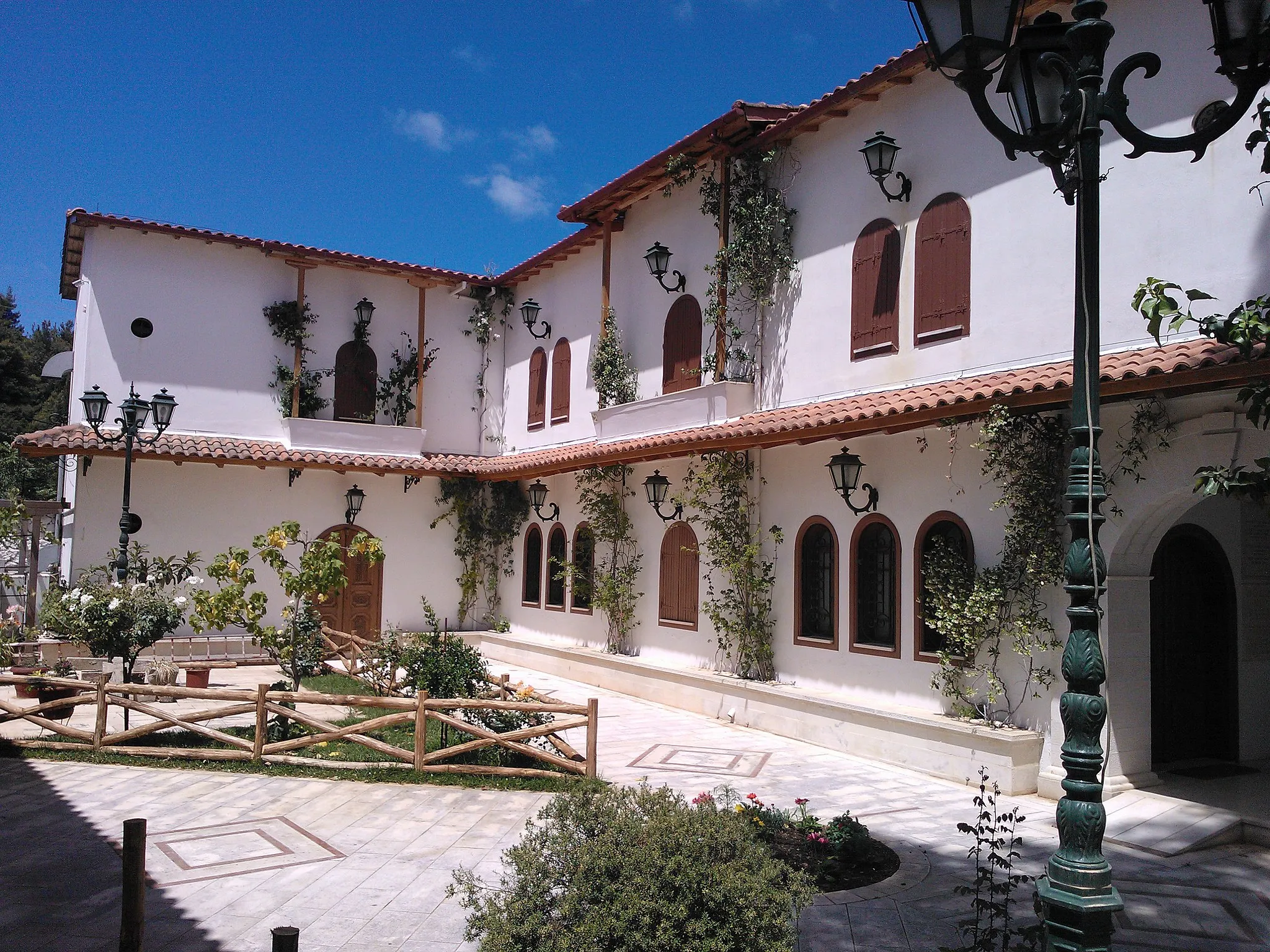 Photo showing: Monastery of Panagia Faneromeni in Lefkada