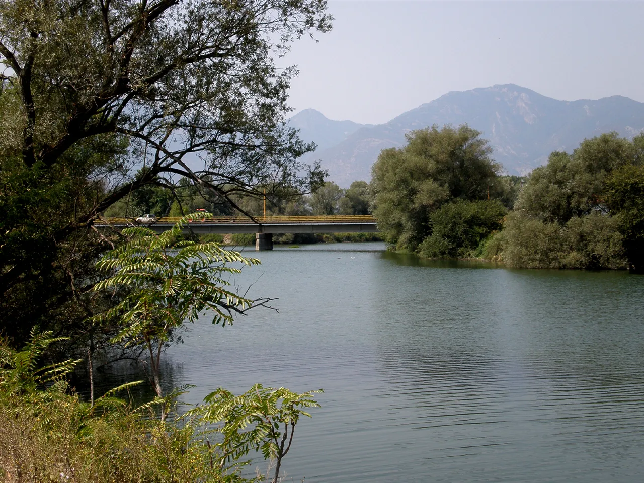 Photo showing: Река Мъгленица в Мъглен.