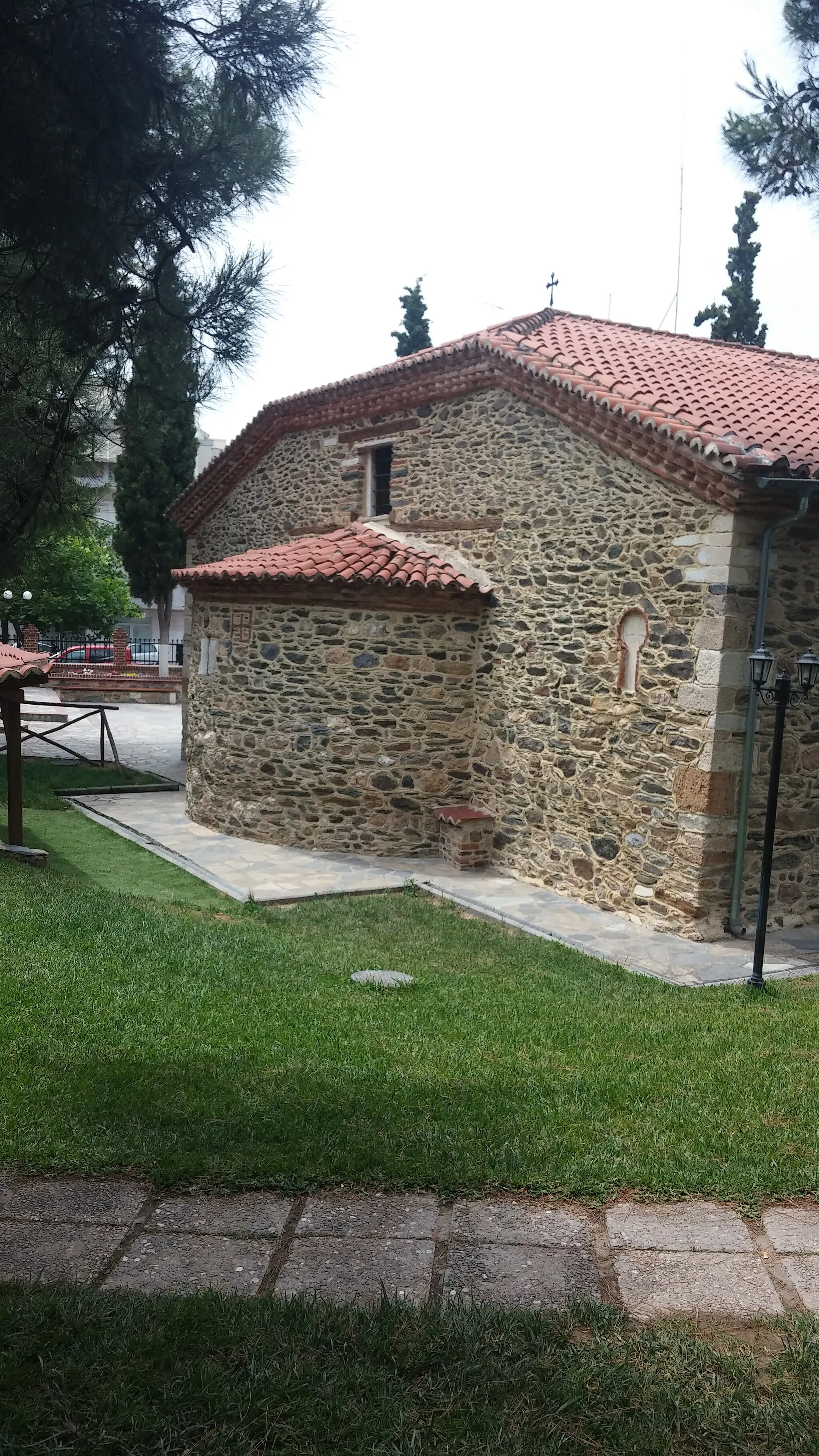 Photo showing: Saint Athanasius Church in Evosmos in Thessaloniki