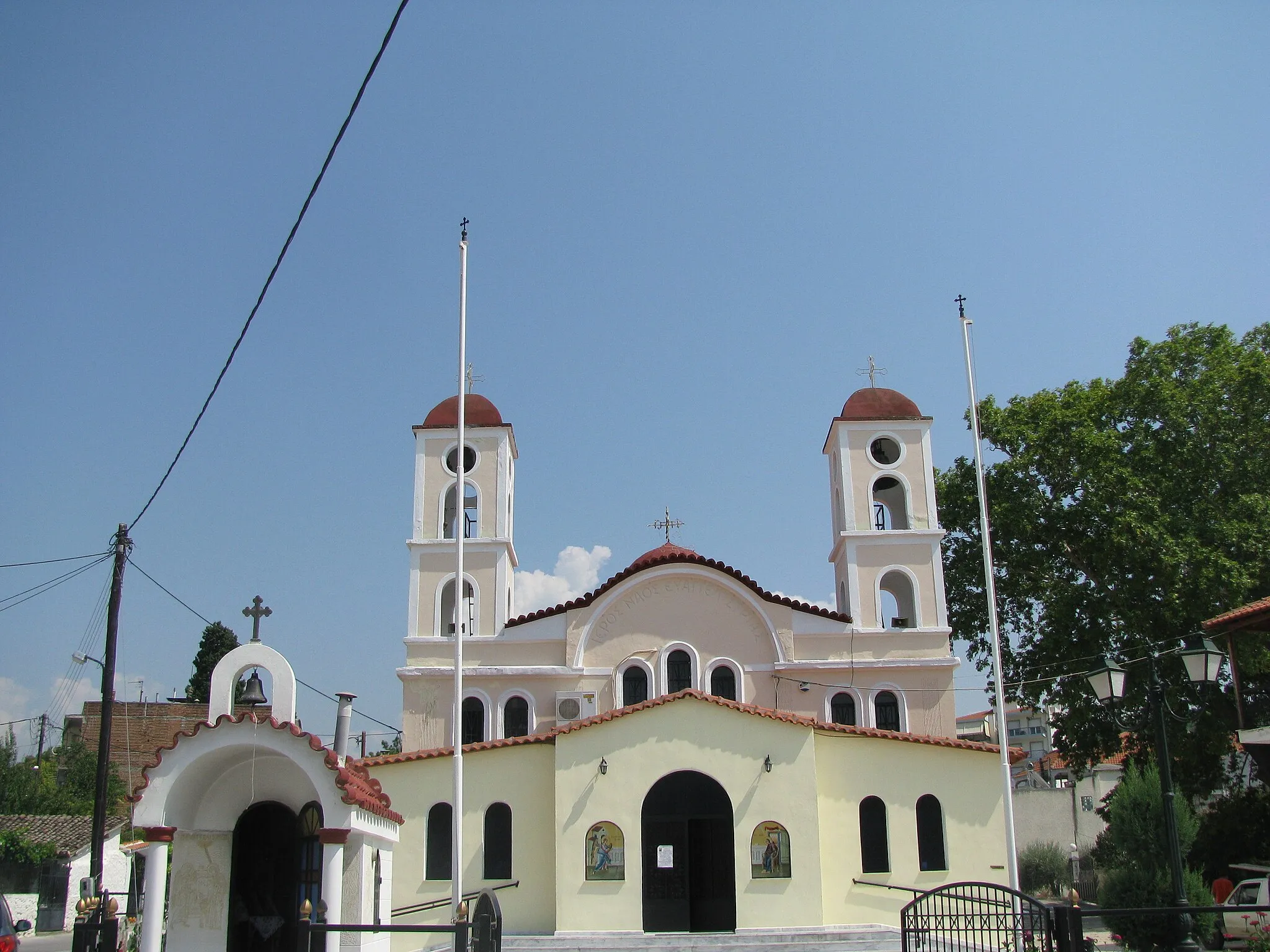 Photo showing: Church in Valovishta or Sidirokastro, Greece
