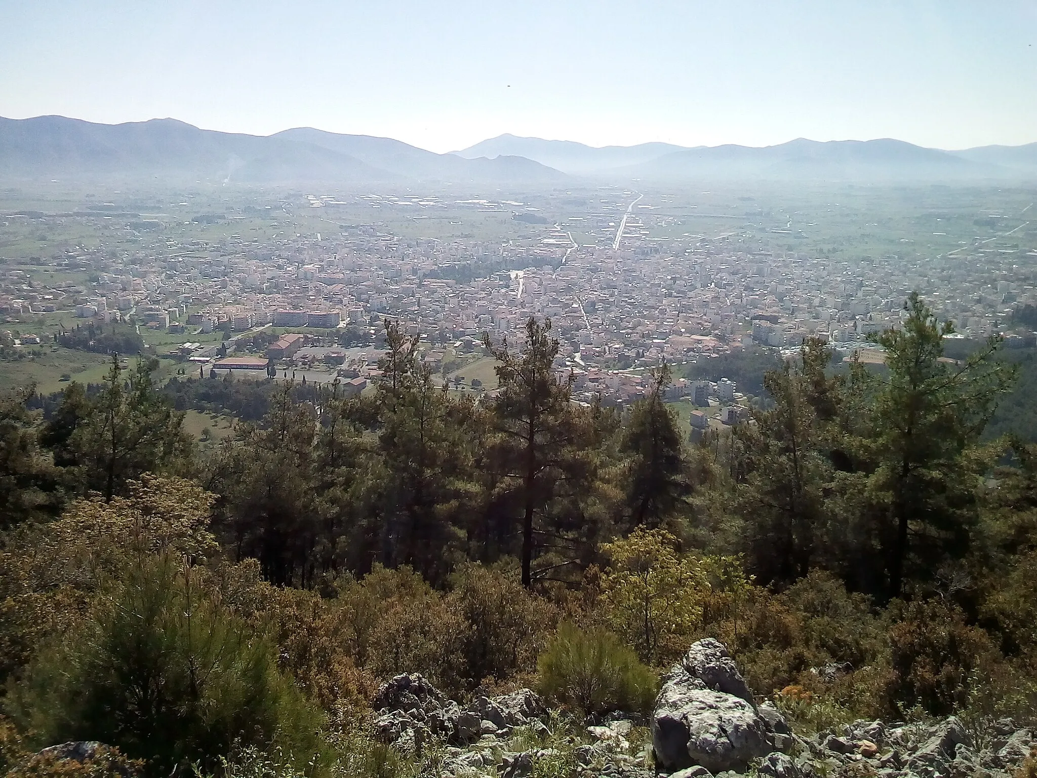 Photo showing: A view from Agias Theodoras
The seat of Theodoros Kolokotronis