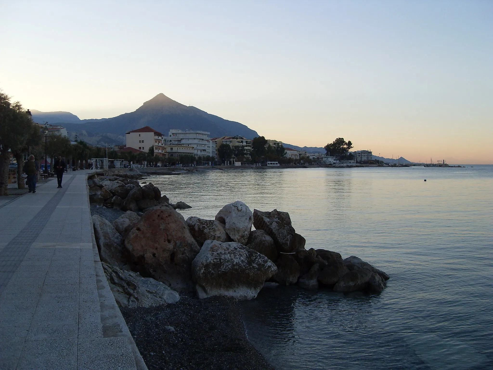 Photo showing: seaside of xylokastro