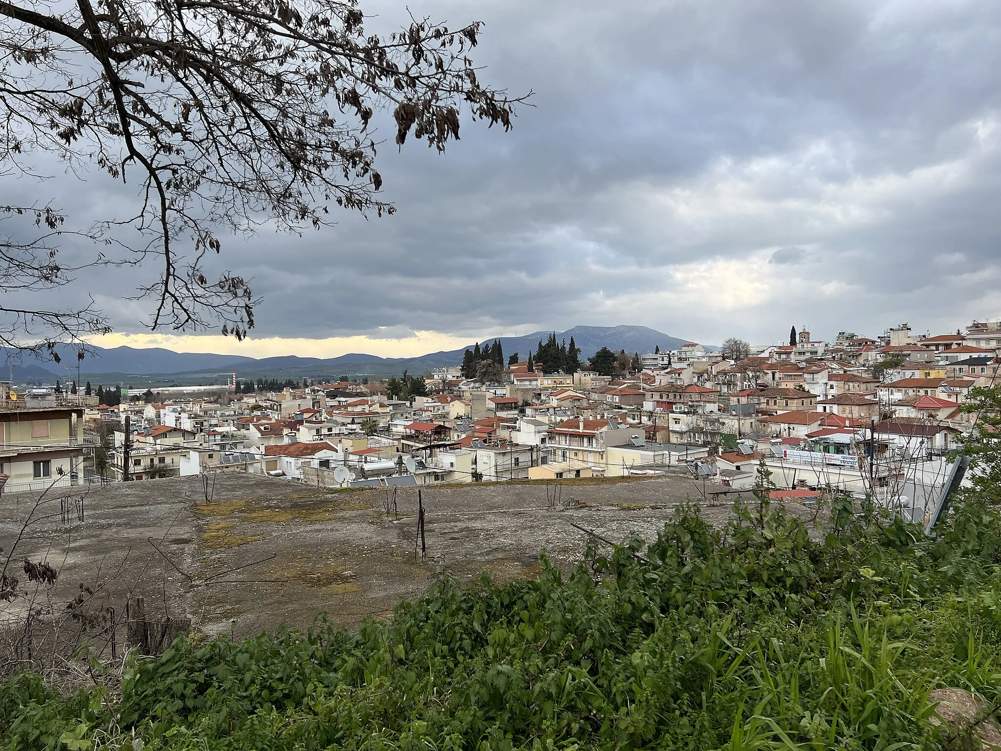 Photo showing: Vue du nord de la ville, Thèbes.