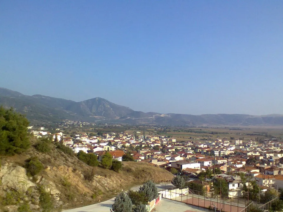 Photo showing: Panoramic view of Elassona, Thessaly, Greece