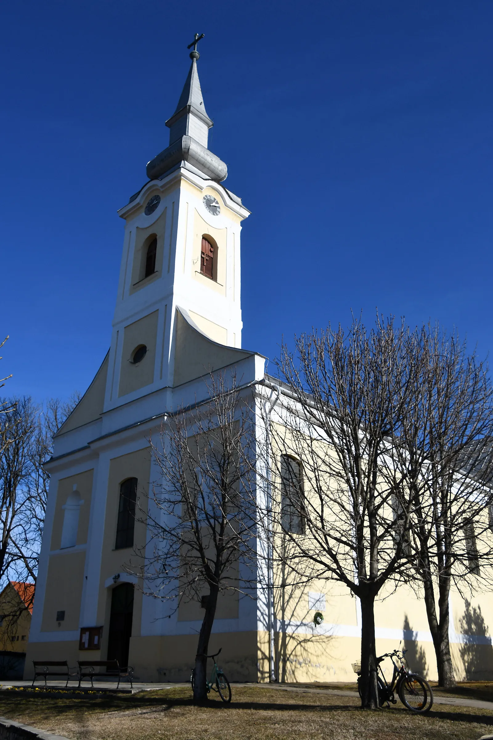 Photo showing: Roman Catholic church in Bácsbokod, Hungary
