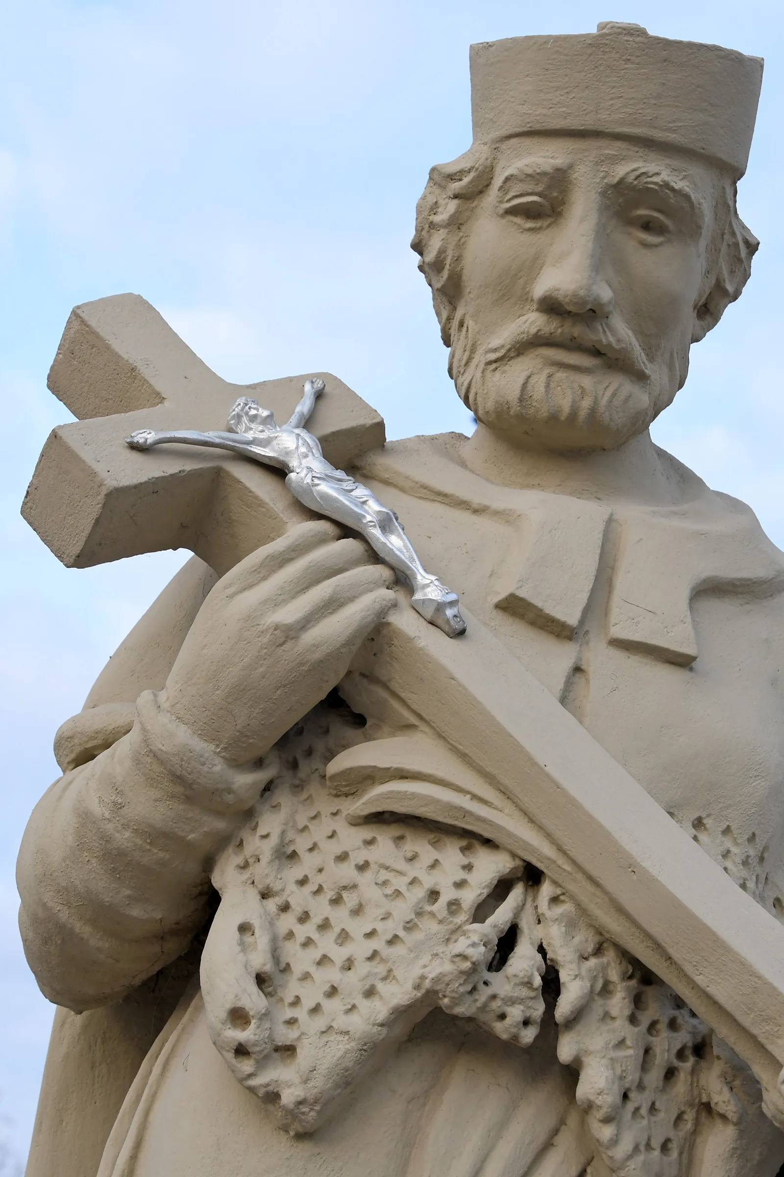 Photo showing: Statue of Saint John of Nepomuk in Kiskunmajsa, Hungary