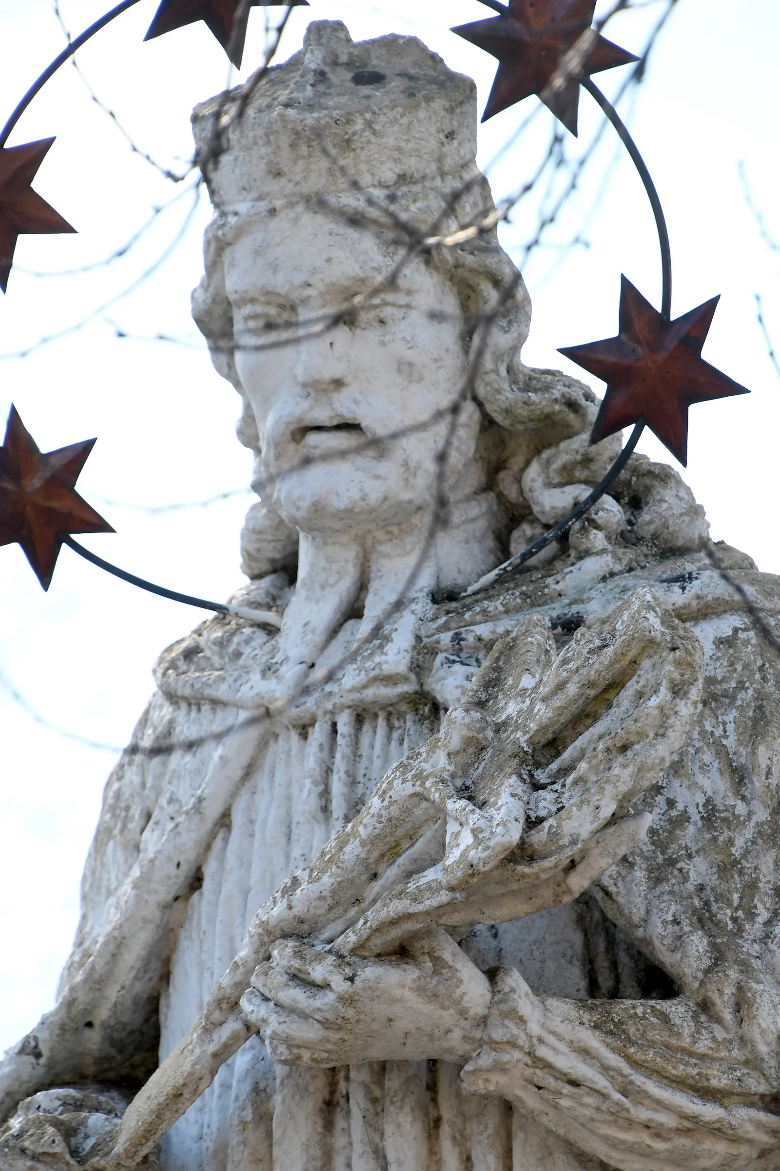 Photo showing: Statue of Saint John of Nepomuk in Madaras, Hungary