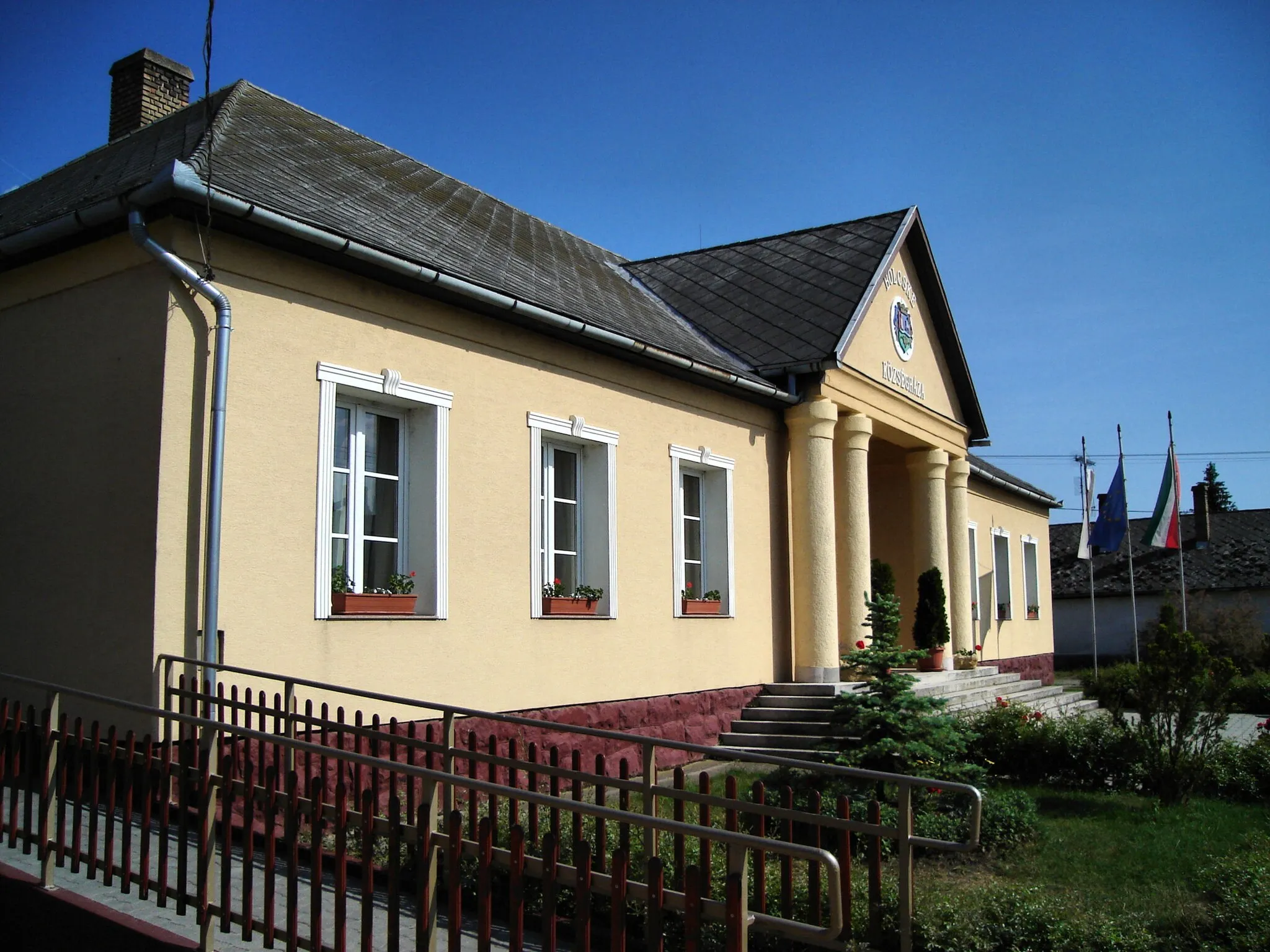Photo showing: Bölcske, Községháza
