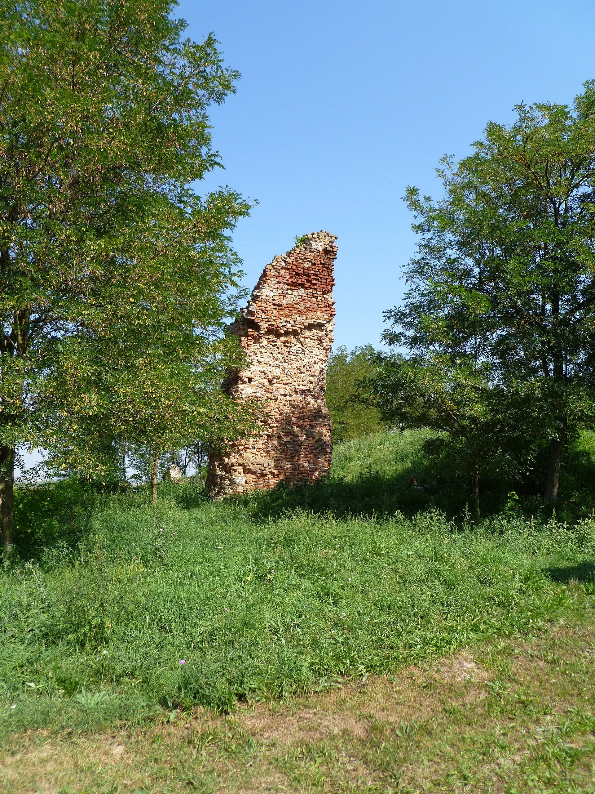 Photo showing: Werbőczy-várrom, Döbrököz