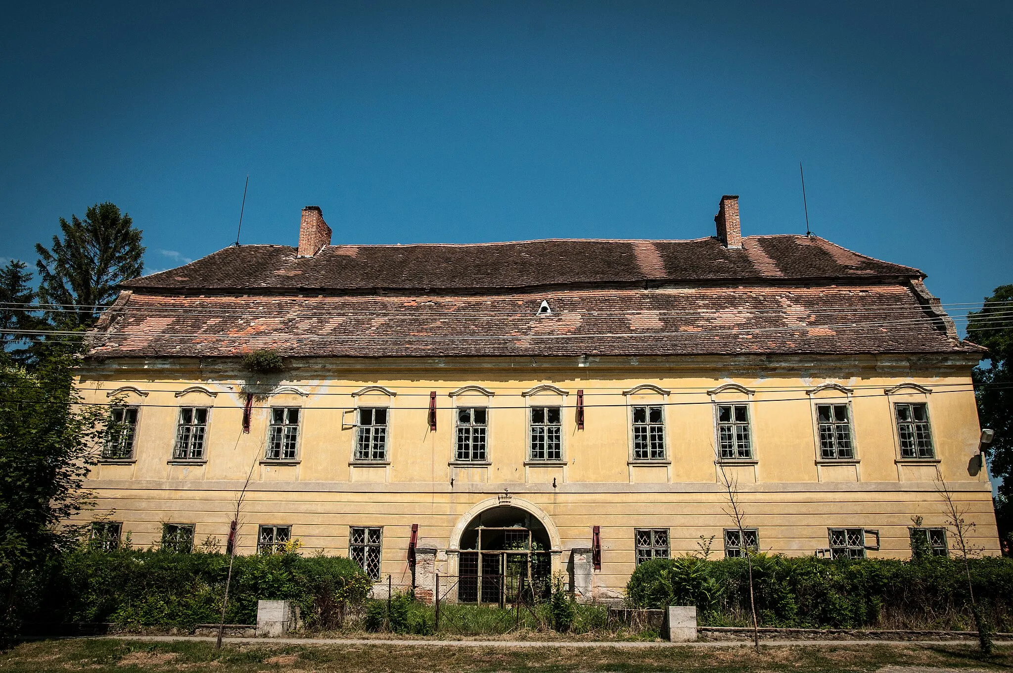 Photo showing: Az egykori barokk püspöki kastély Mecseknádasdon