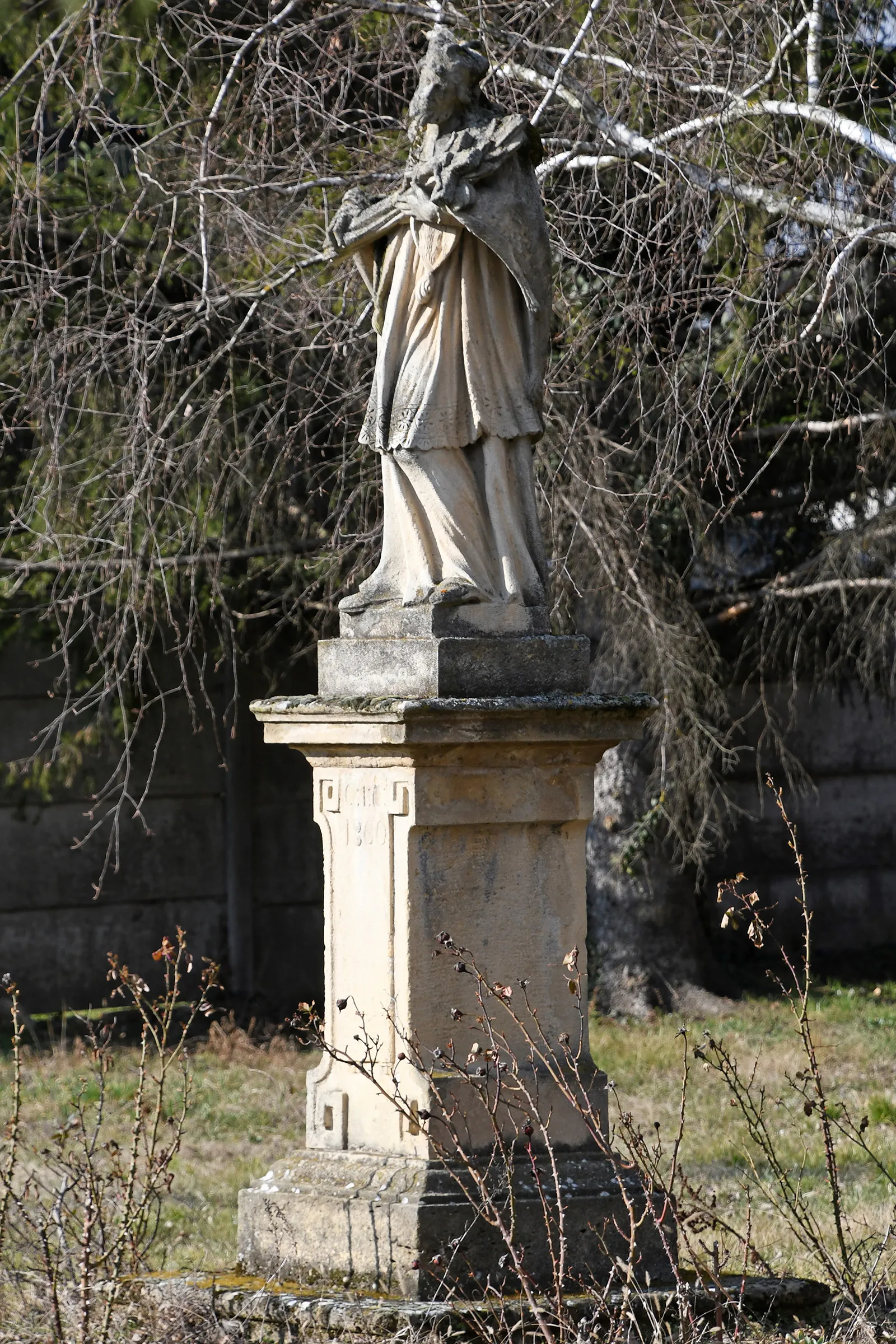 Photo showing: Statue of Saint John of Nepomuk in Sásd, Hungary