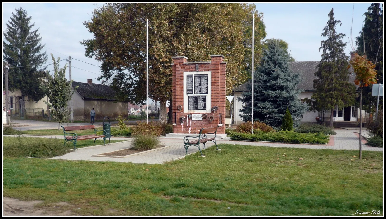 Photo showing: Világháborús emlékmű, Kántorjánosi, Hungary