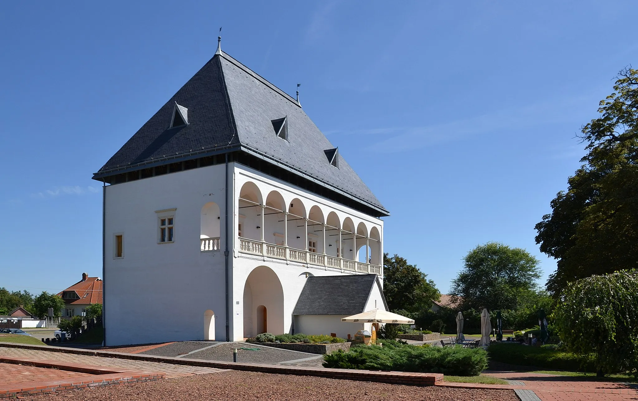 Photo showing: Báthory castle, Nyírbátor,  Hungary