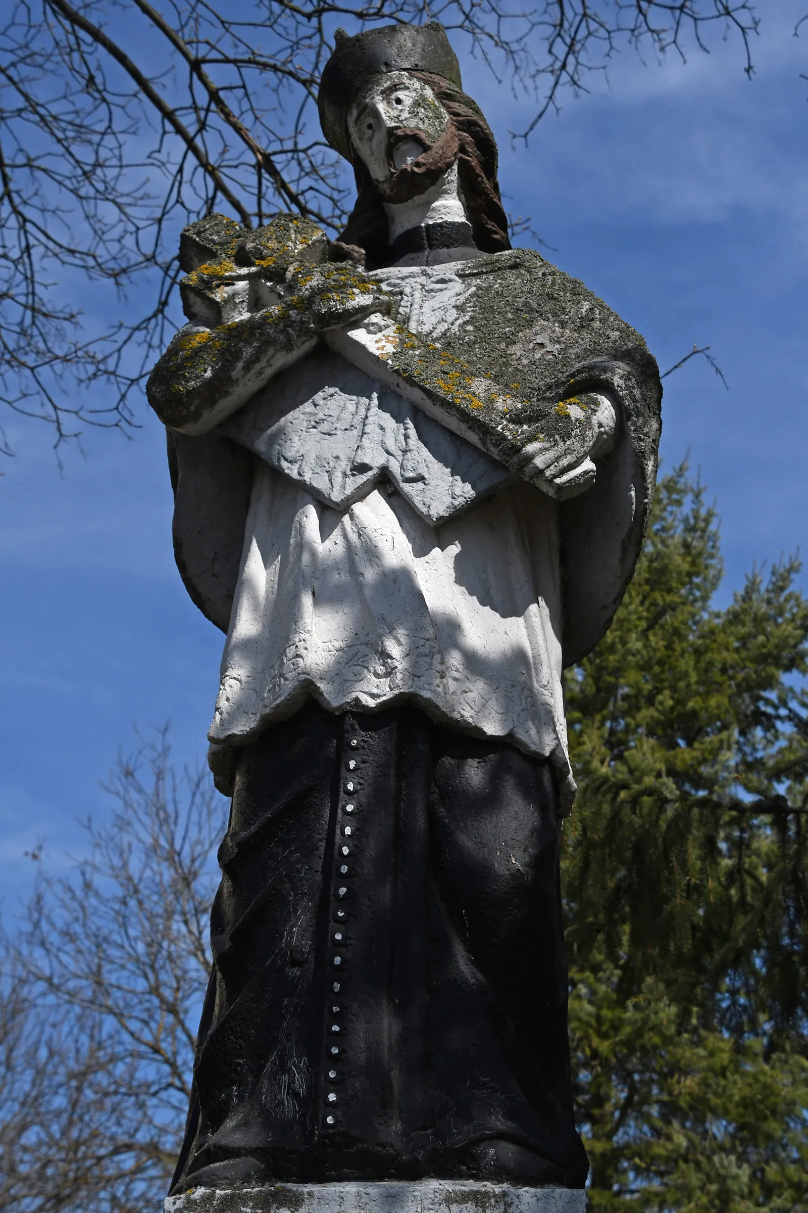 Photo showing: Statue of Saint John of Nepomuk in Mátraderecske, Hungary