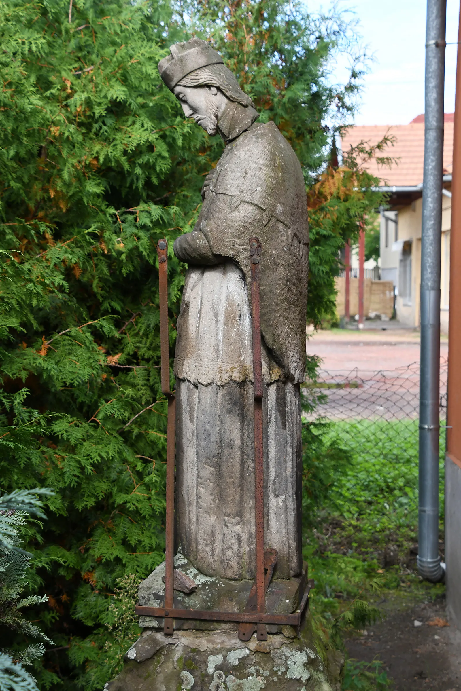Photo showing: Statue of John of Nepomuk (Mátraterenye)