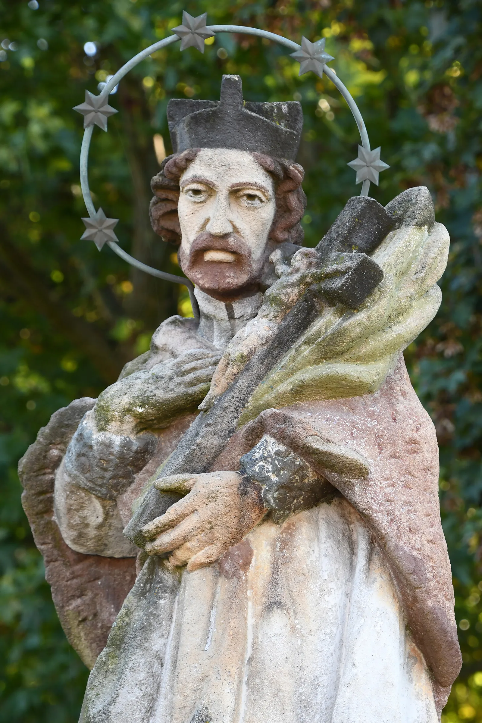 Photo showing: Statue of John of Nepomuk (Nagyoroszi)