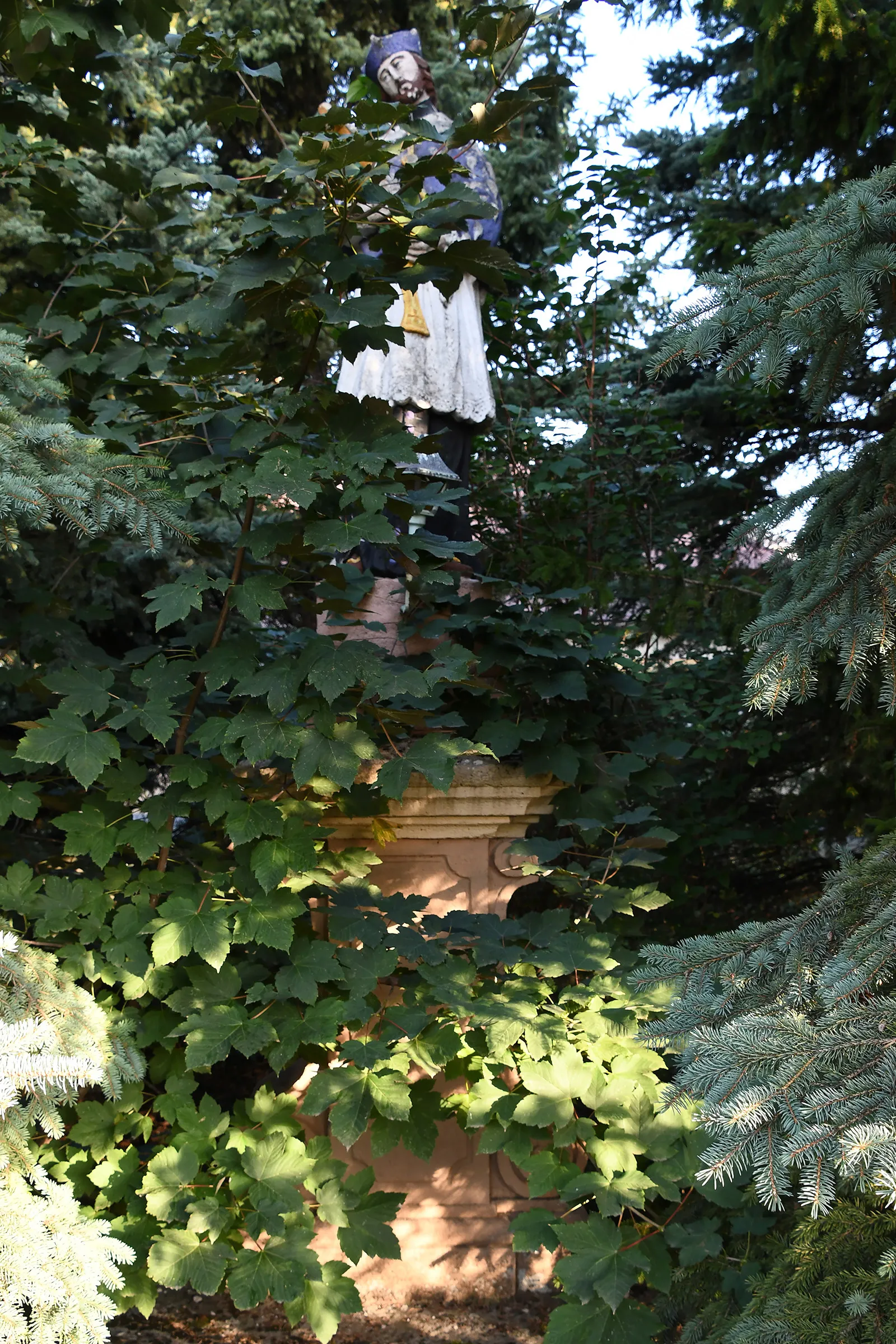 Photo showing: Statue of John of Nepomuk (Nagyréde)