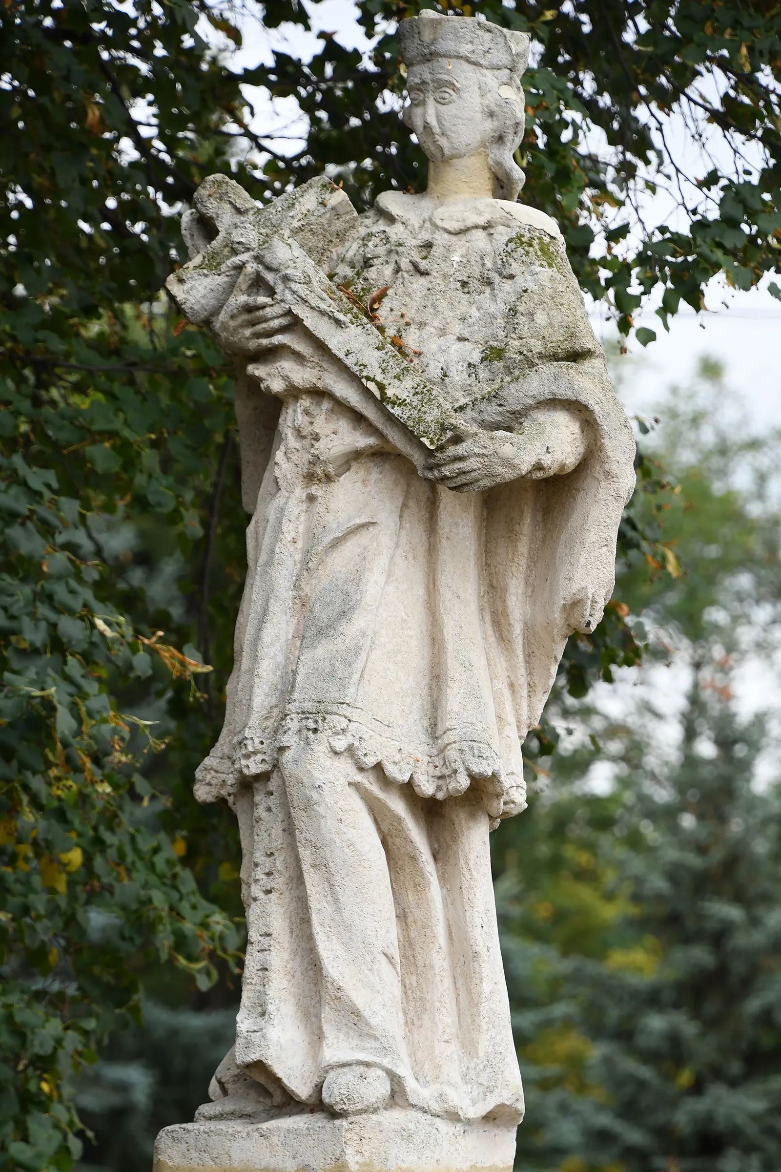 Photo showing: Statue of John of Nepomuk (Palotás)