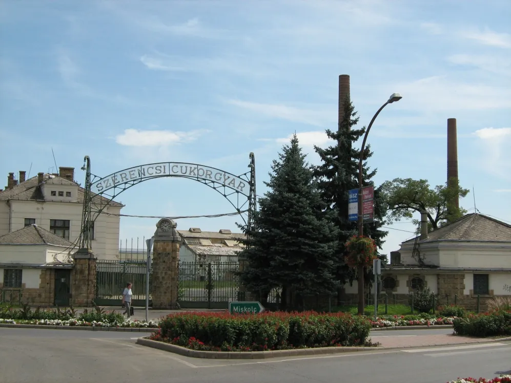 Photo showing: Szerencs, cukorgyár