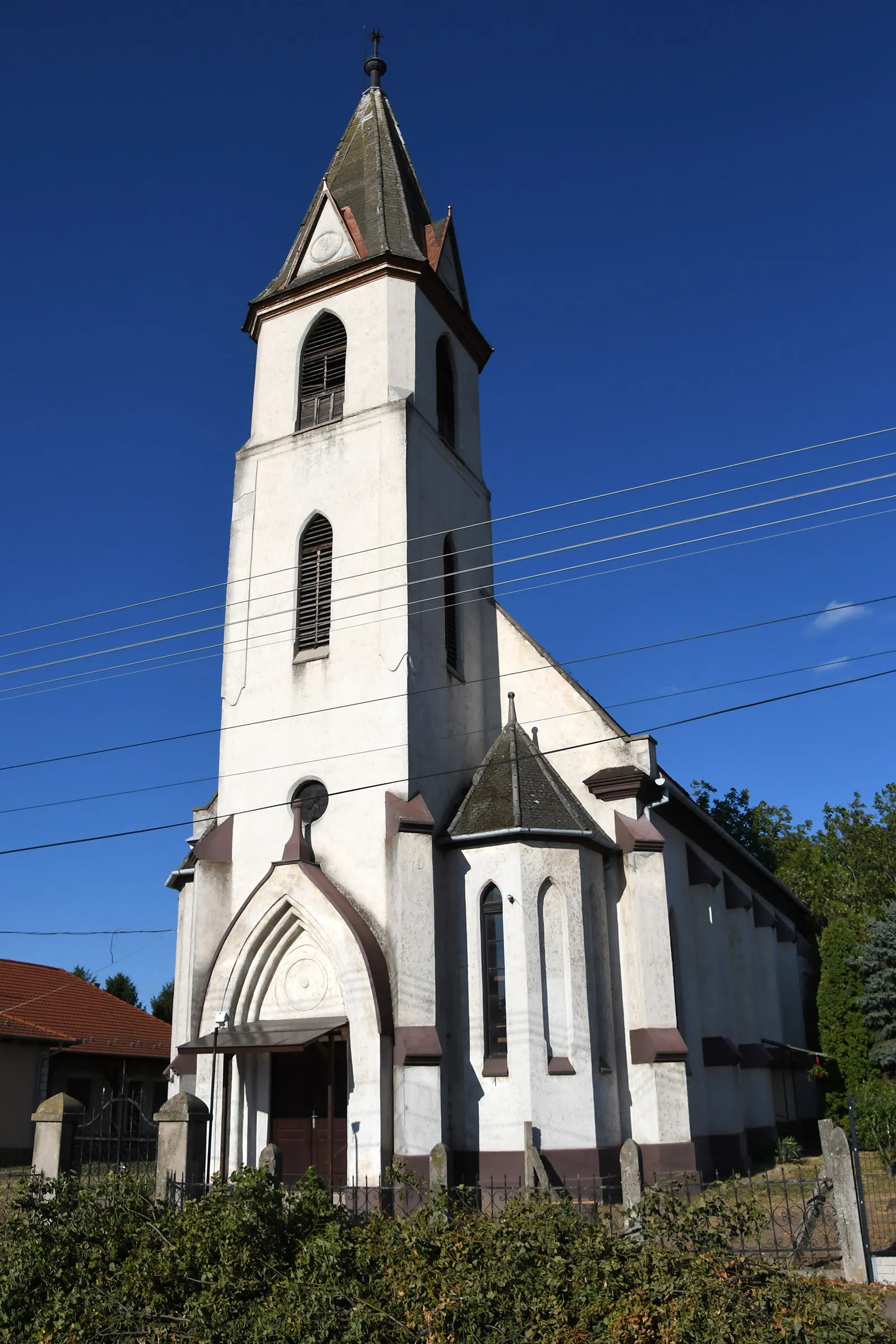 Photo showing: Calvinist church in Iváncsa, Hungary