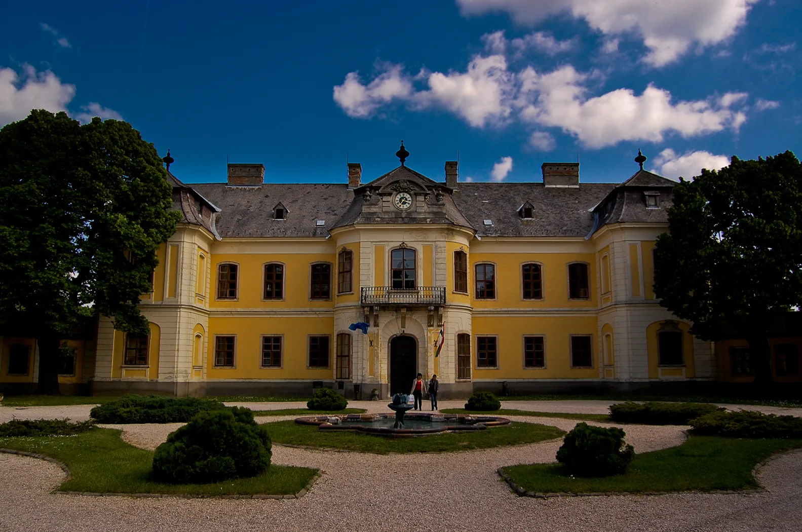 Photo showing: volt Lamberg kastély (Mór, Szent István tér 5/A.)