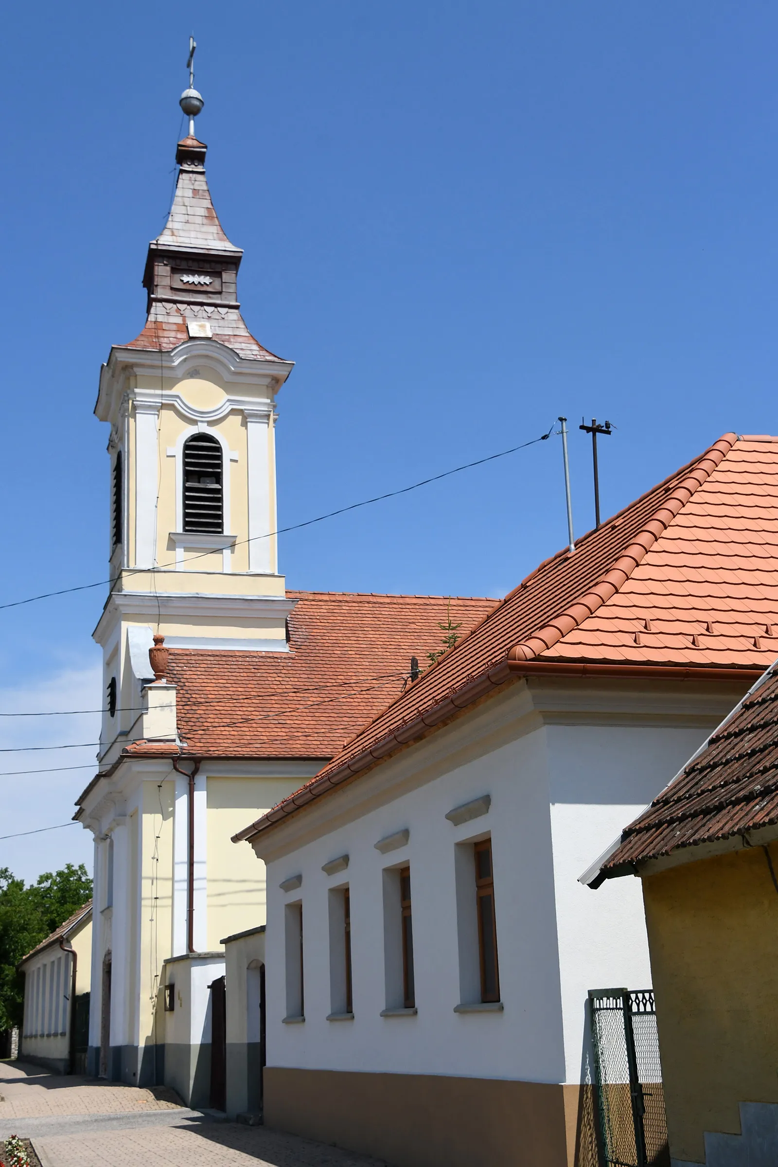 Photo showing: Lutheran church in Pusztavám, Hungary