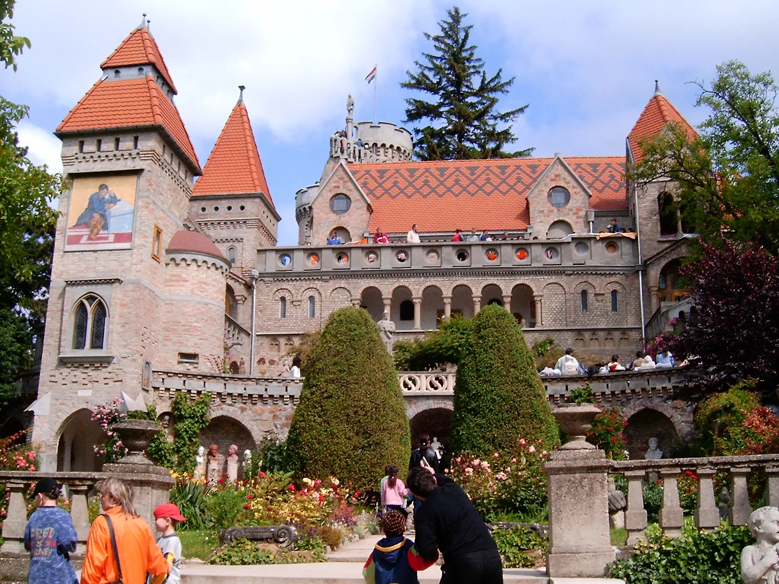 Photo showing: Bory Castle, Székesfehérvár, Hungary