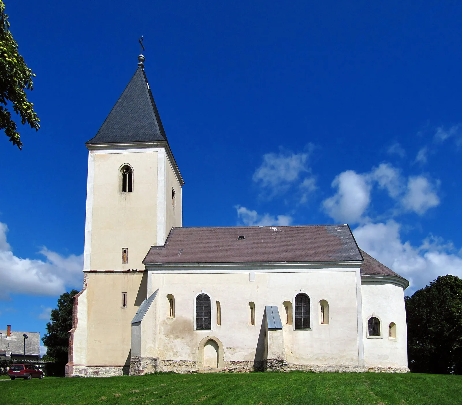 Photo showing: Szent István király római katolikus templom (Szentkirályszabadja, Petőfi Sándor u.)