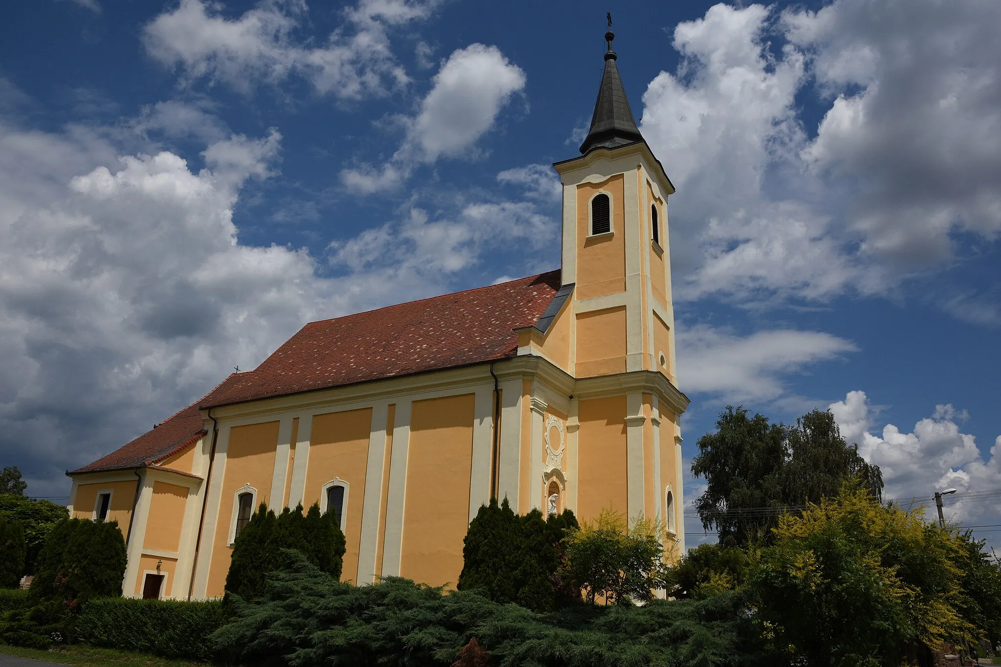 Photo showing: Roman Catholic Church in Becsehely