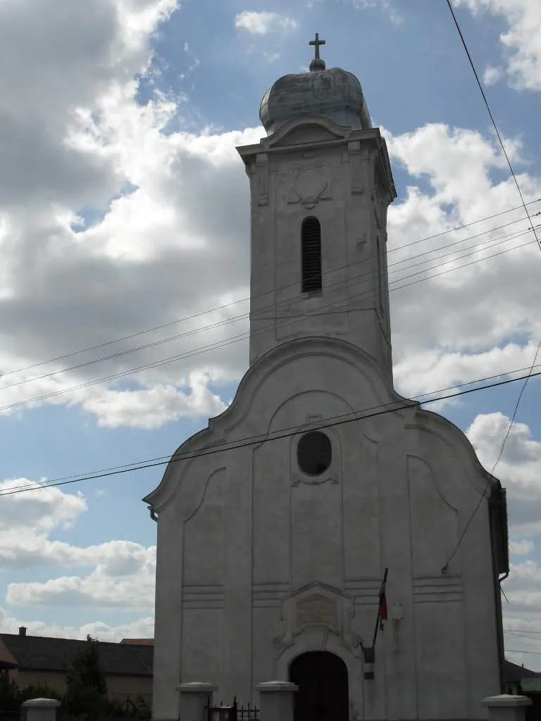 Photo showing: Bőny - Evangélikus templom