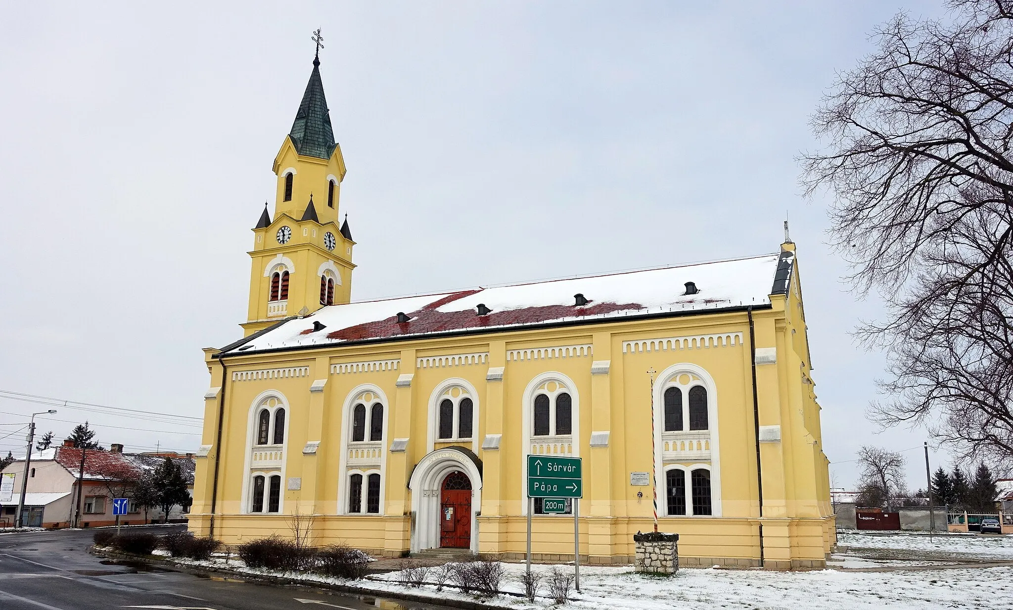 Photo showing: Celldömölk evangélikus temploma