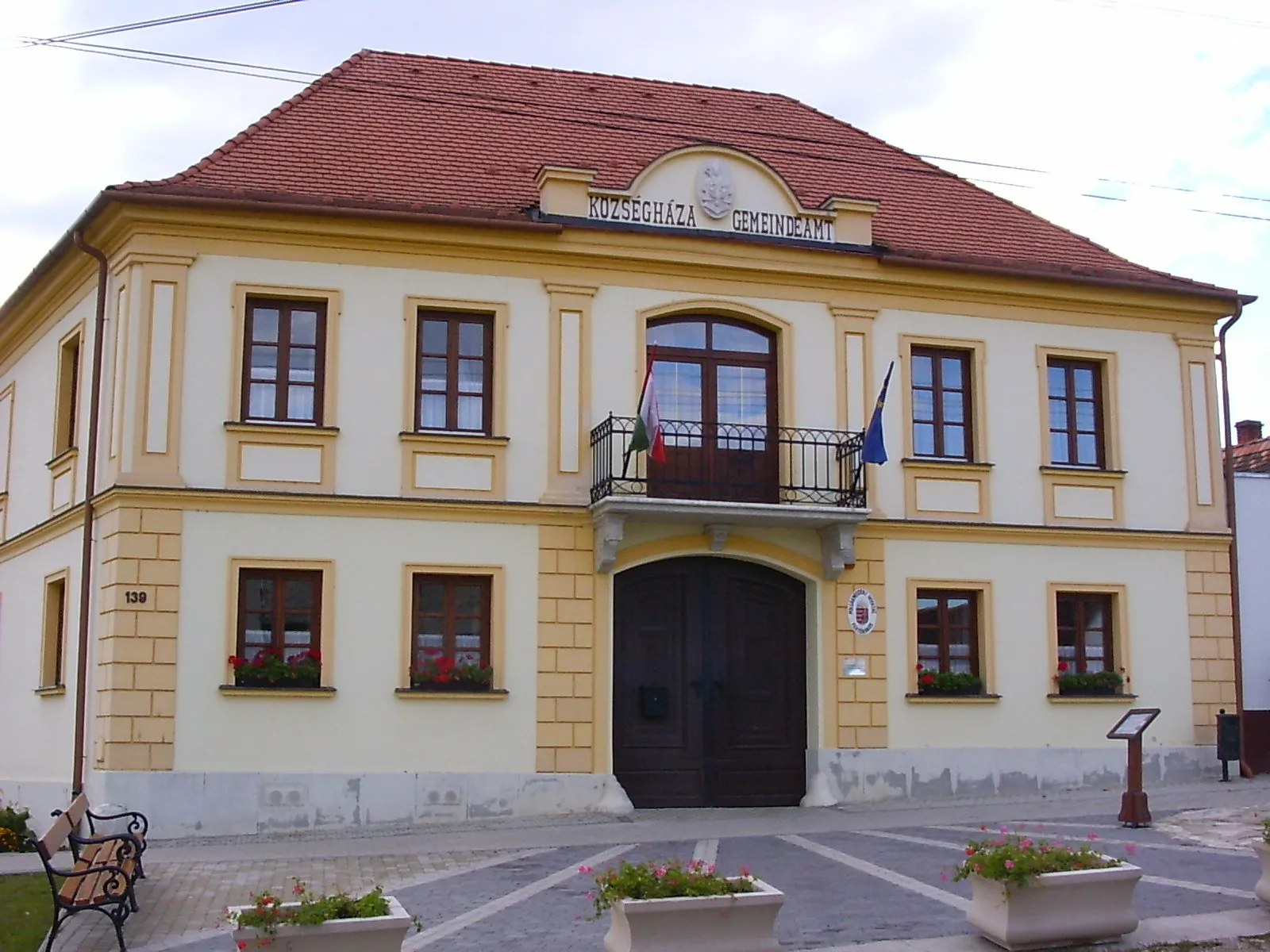 Photo showing: Village hall in Fertőrákos