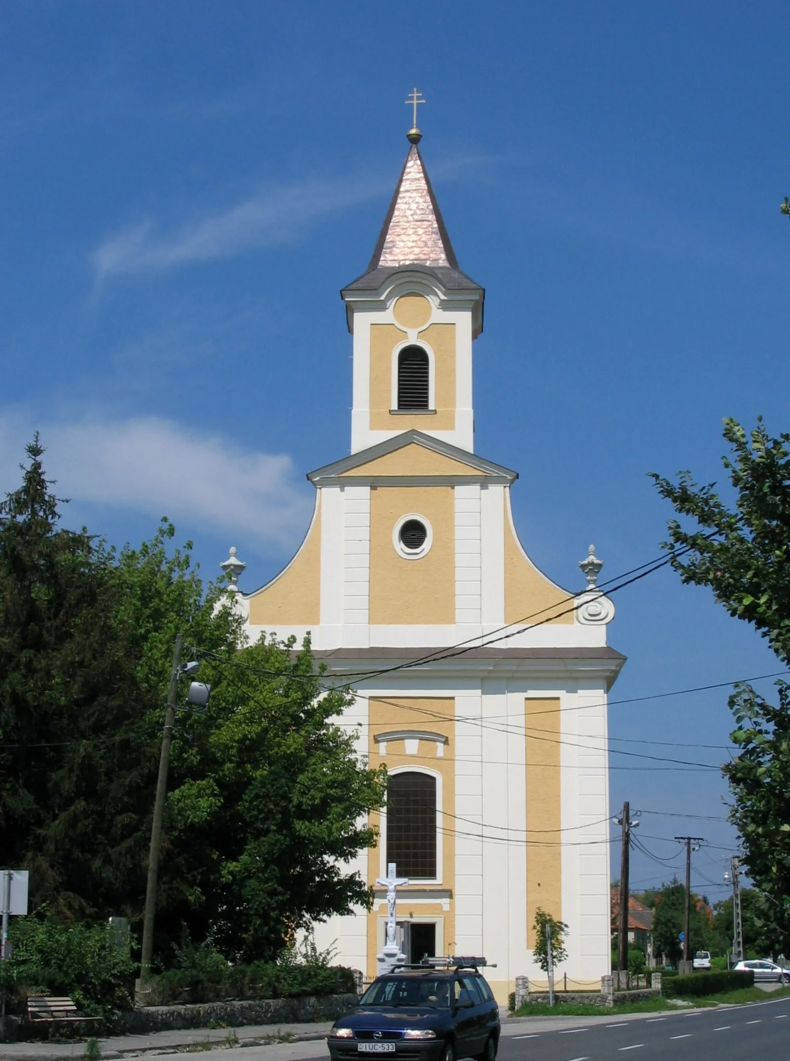 Photo showing: Mindenszentek római katolikus templom, Nyúl