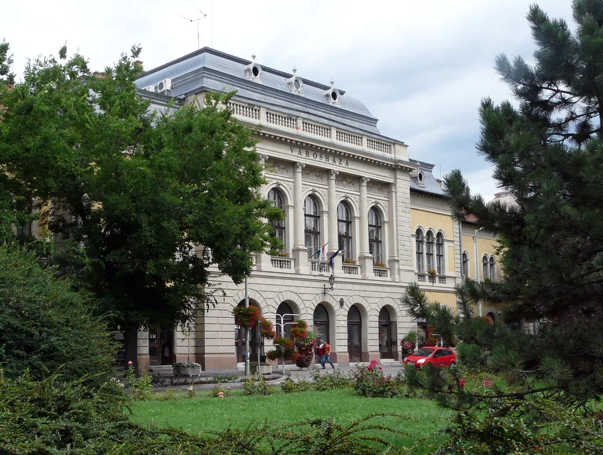 Photo showing: City Hall, Cegléd (Hungary)