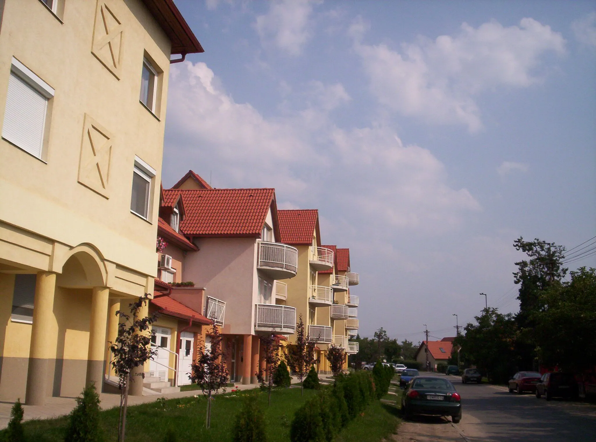 Photo showing: Saint Benedek park in Fót