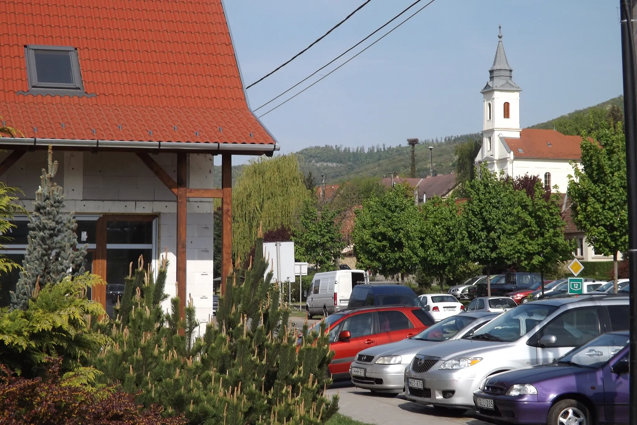 Photo showing: A Köztársaság tér részlete, Kismaros