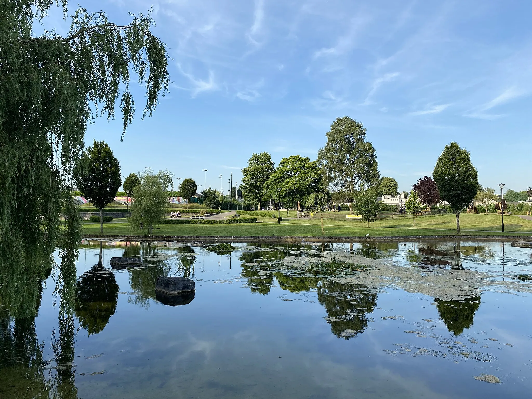 Photo showing: Mullingar Town Park, 2021-07-21