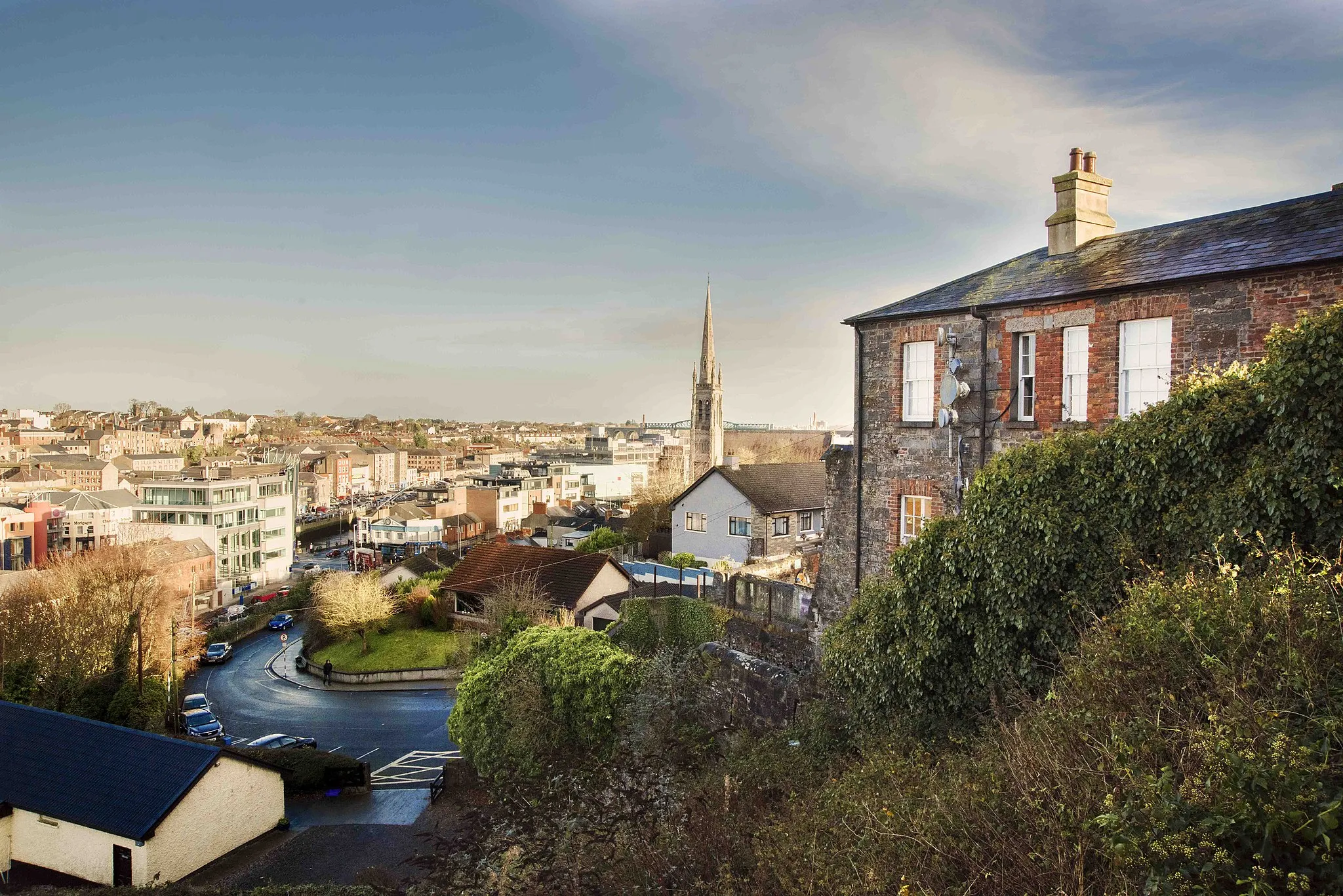 Photo showing: View of Drogheda from Millmount