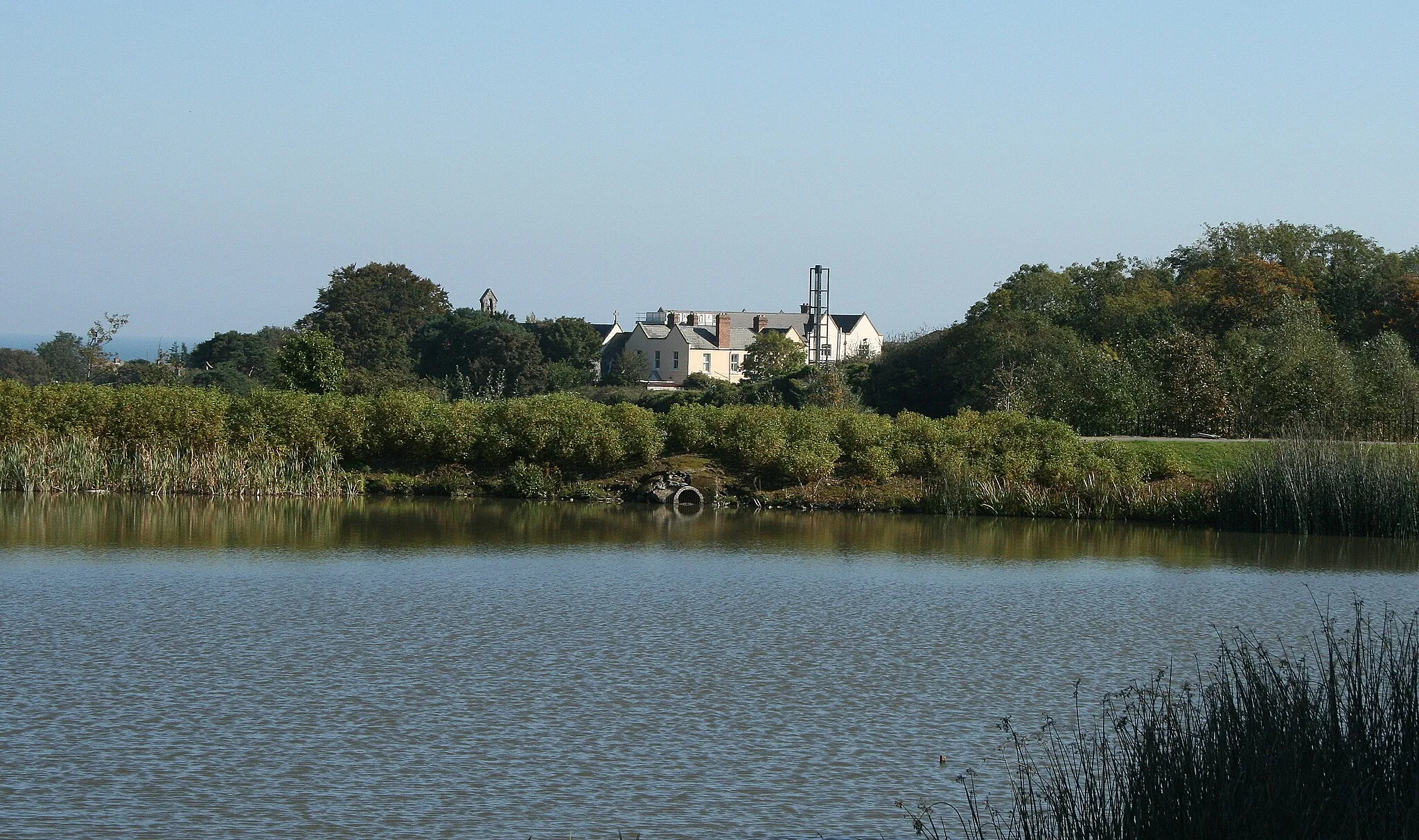 Photo showing: Loughlinstown Hospital viewed from Cherrywood