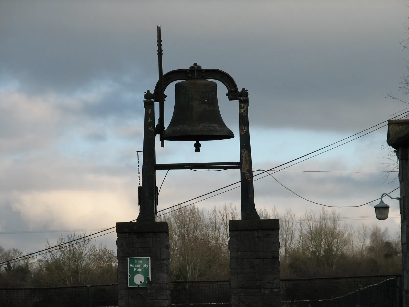 Photo showing: Church Bell, Prosperous, County Kildare